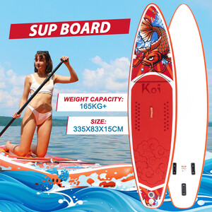 Aufblasbares Surf-Paddleboard 11' - Sup Koi Orange Farben